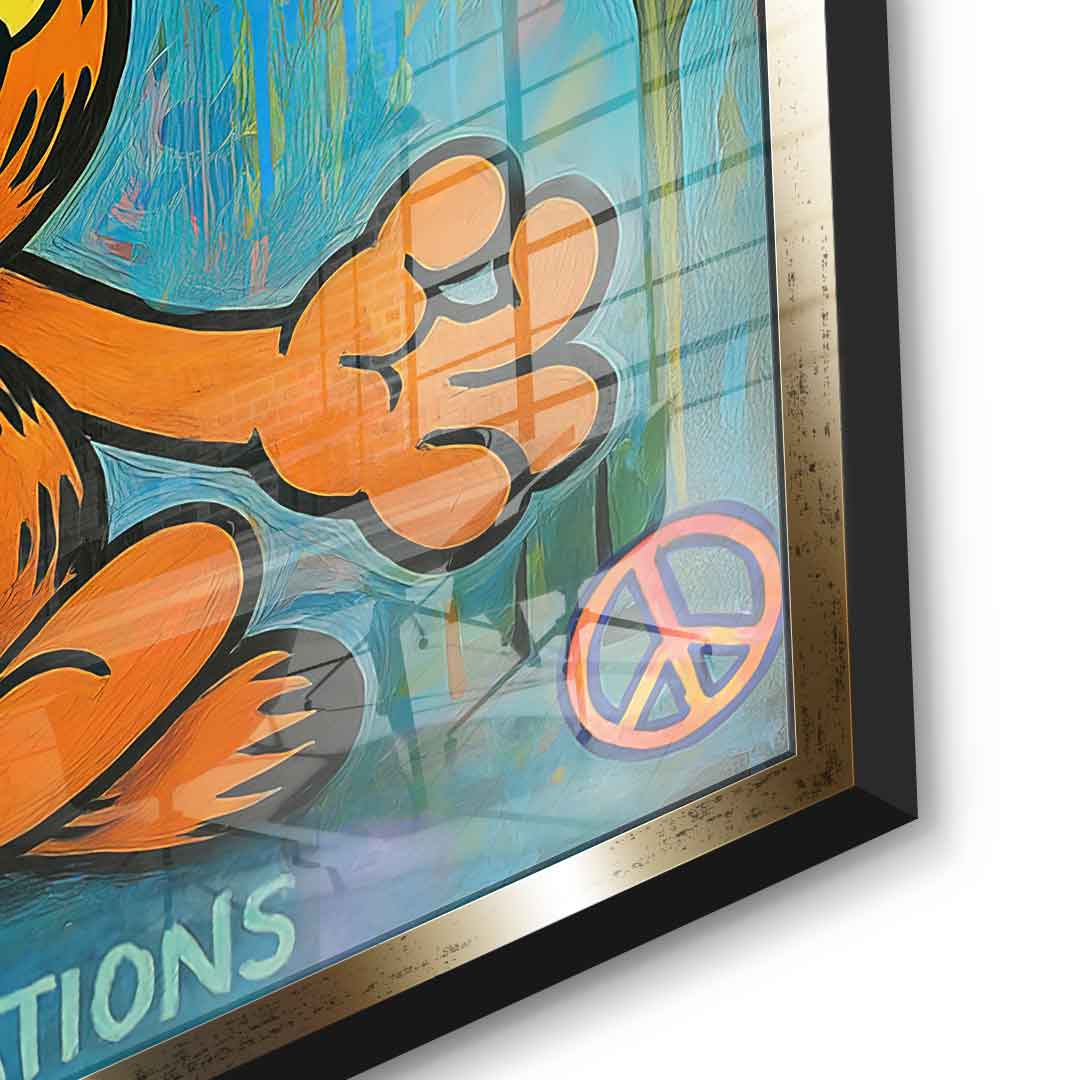 Garfield Vibrations - Acrylic Glass