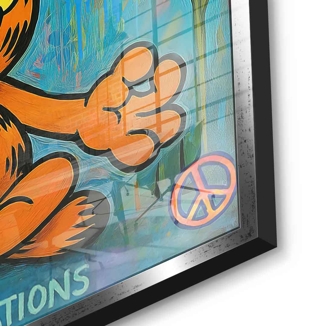 Garfield Vibrations - Acrylic Glass