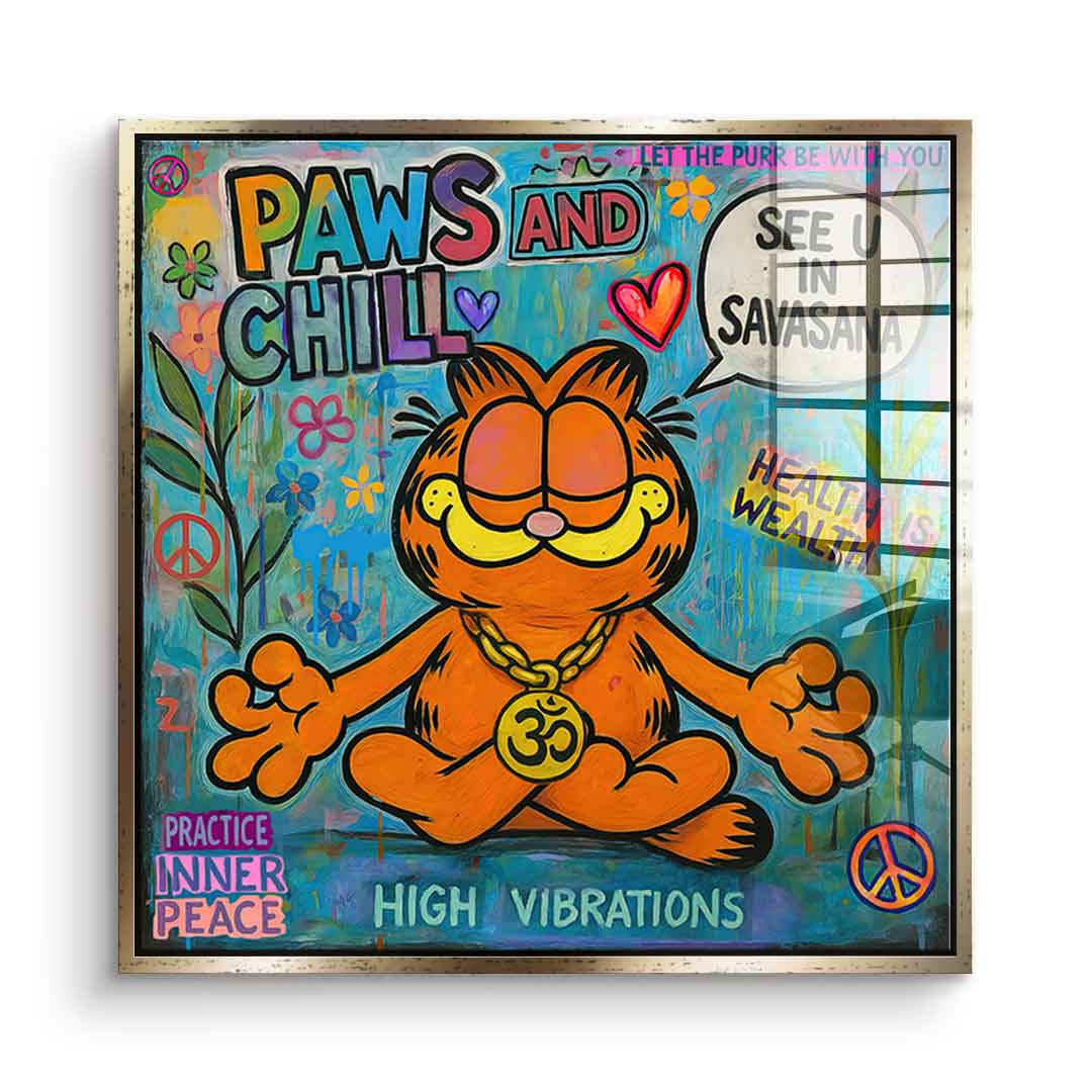 Garfield Vibrations - Acrylic Glass