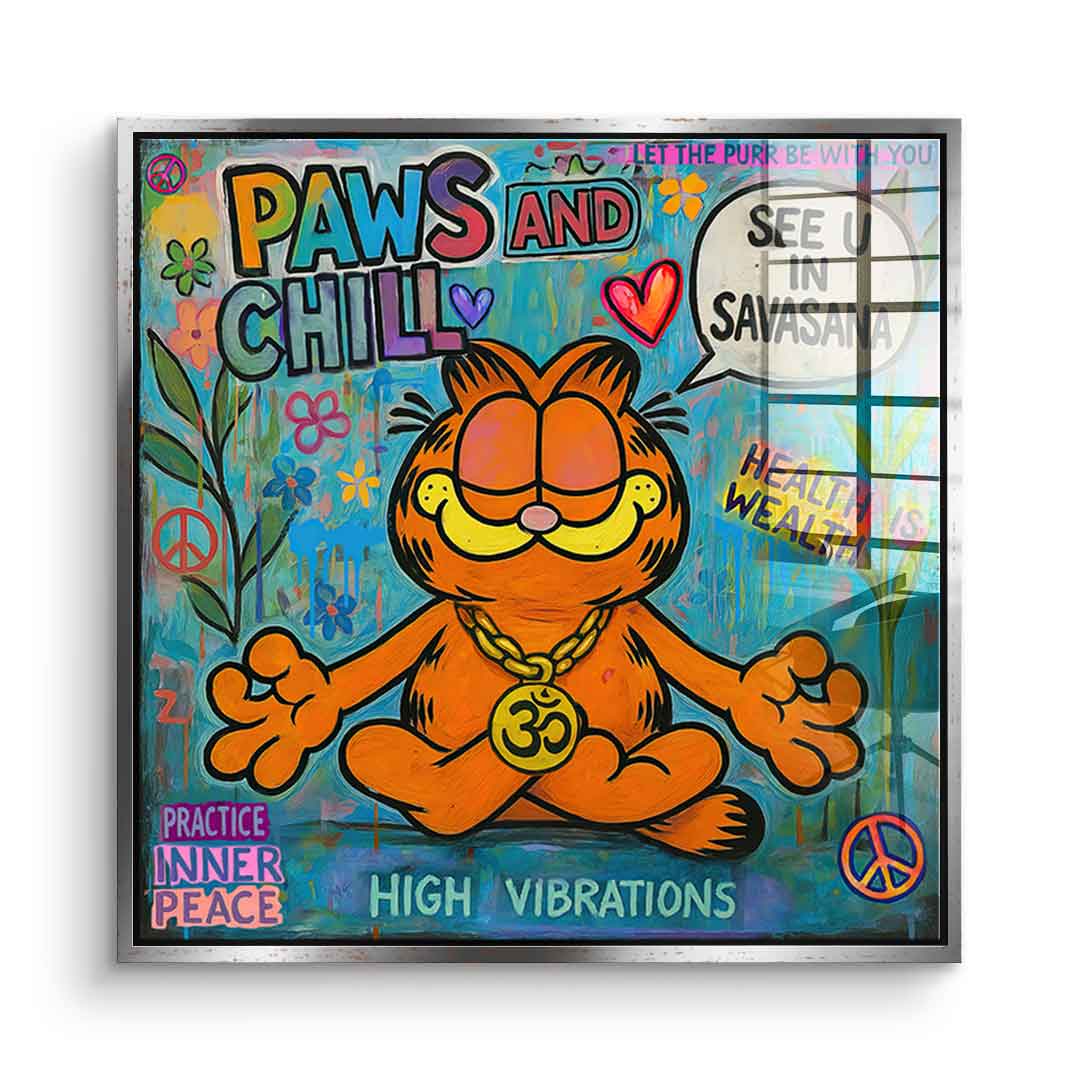 Garfield Vibrations - Acrylic Glass