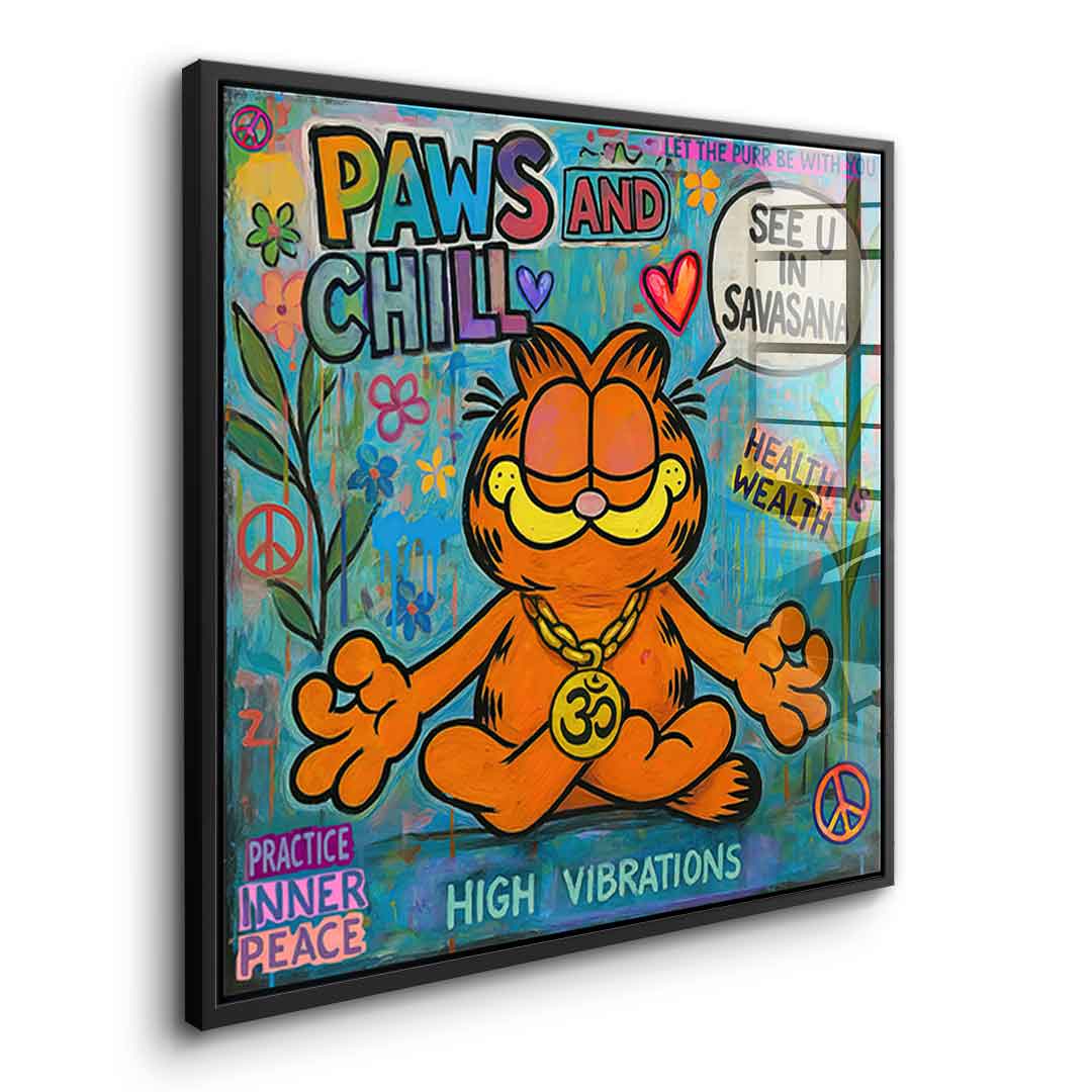 Garfield Vibrations - Acrylic Glass