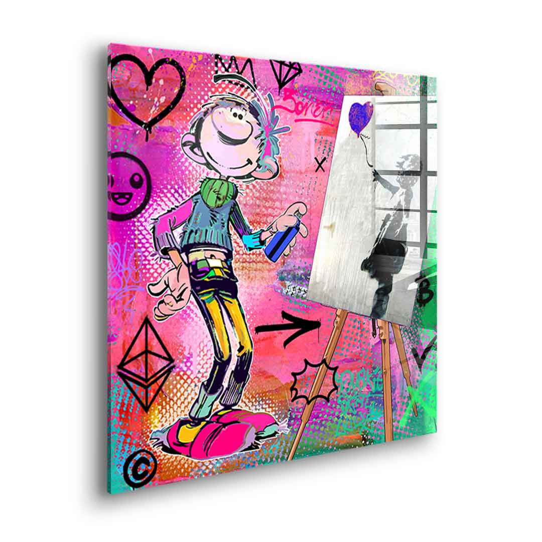 Gaston - Acrylic glass