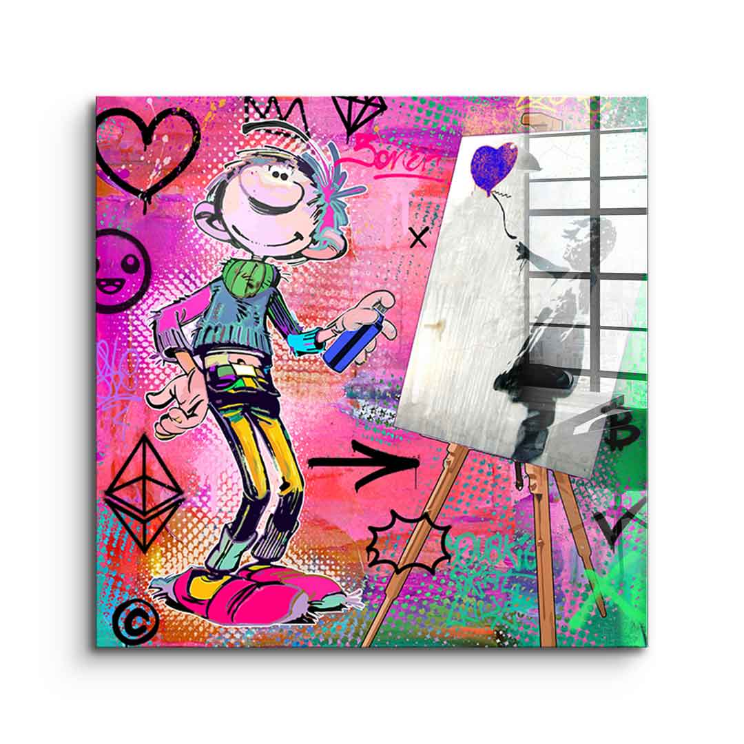 Gaston - Acrylic glass