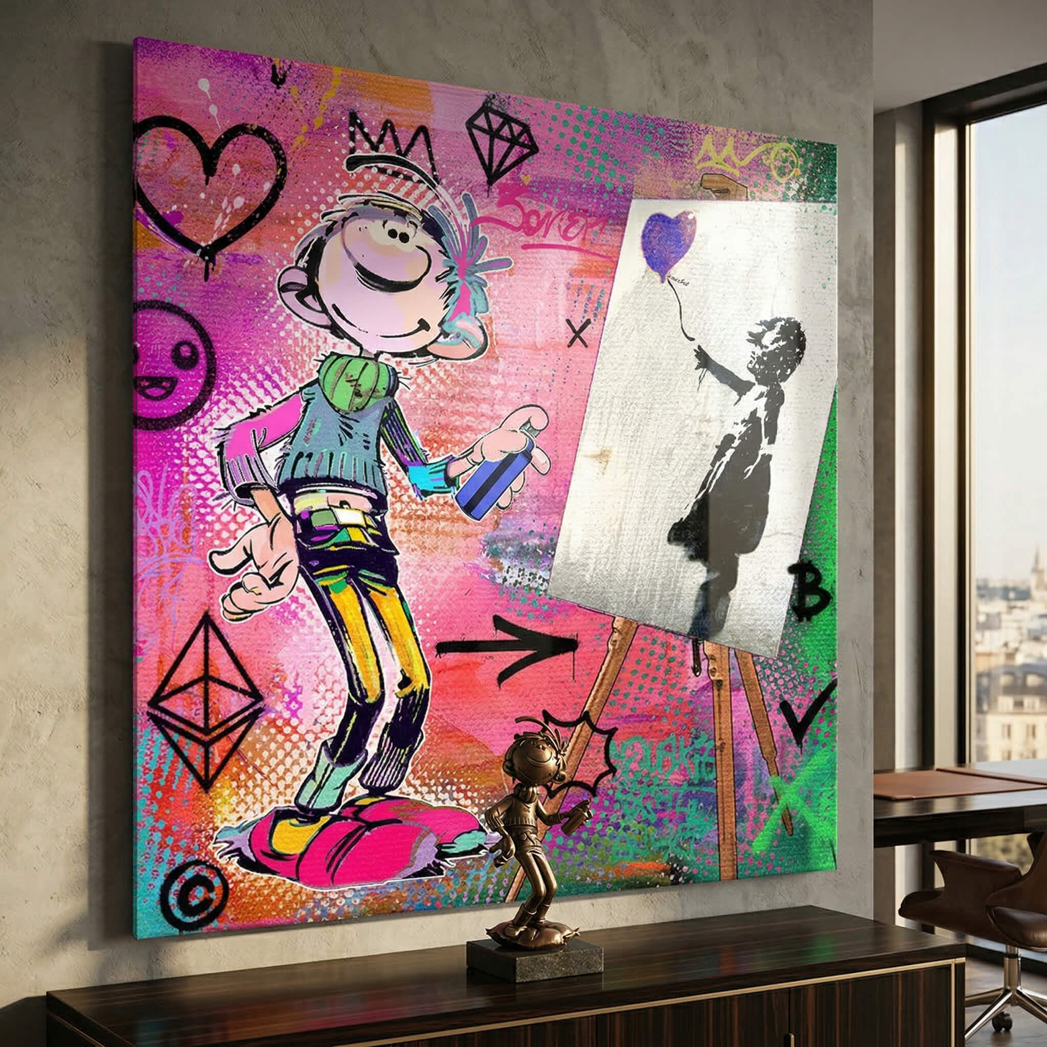 Gaston - Acrylic glass