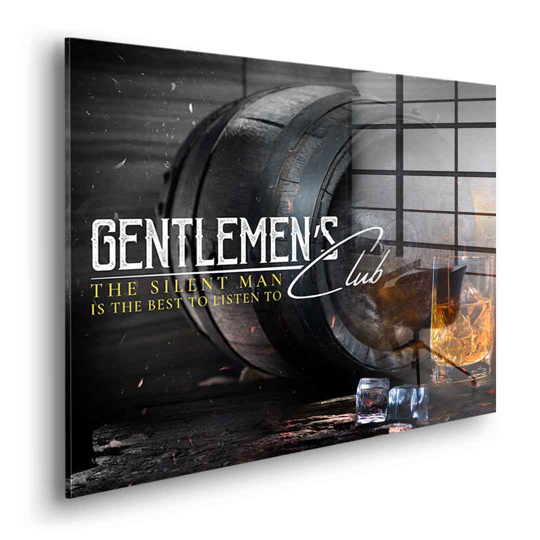 Gentlemen's Club - Acrylic glass