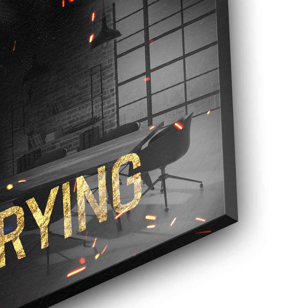 Get Rich - Acrylglas