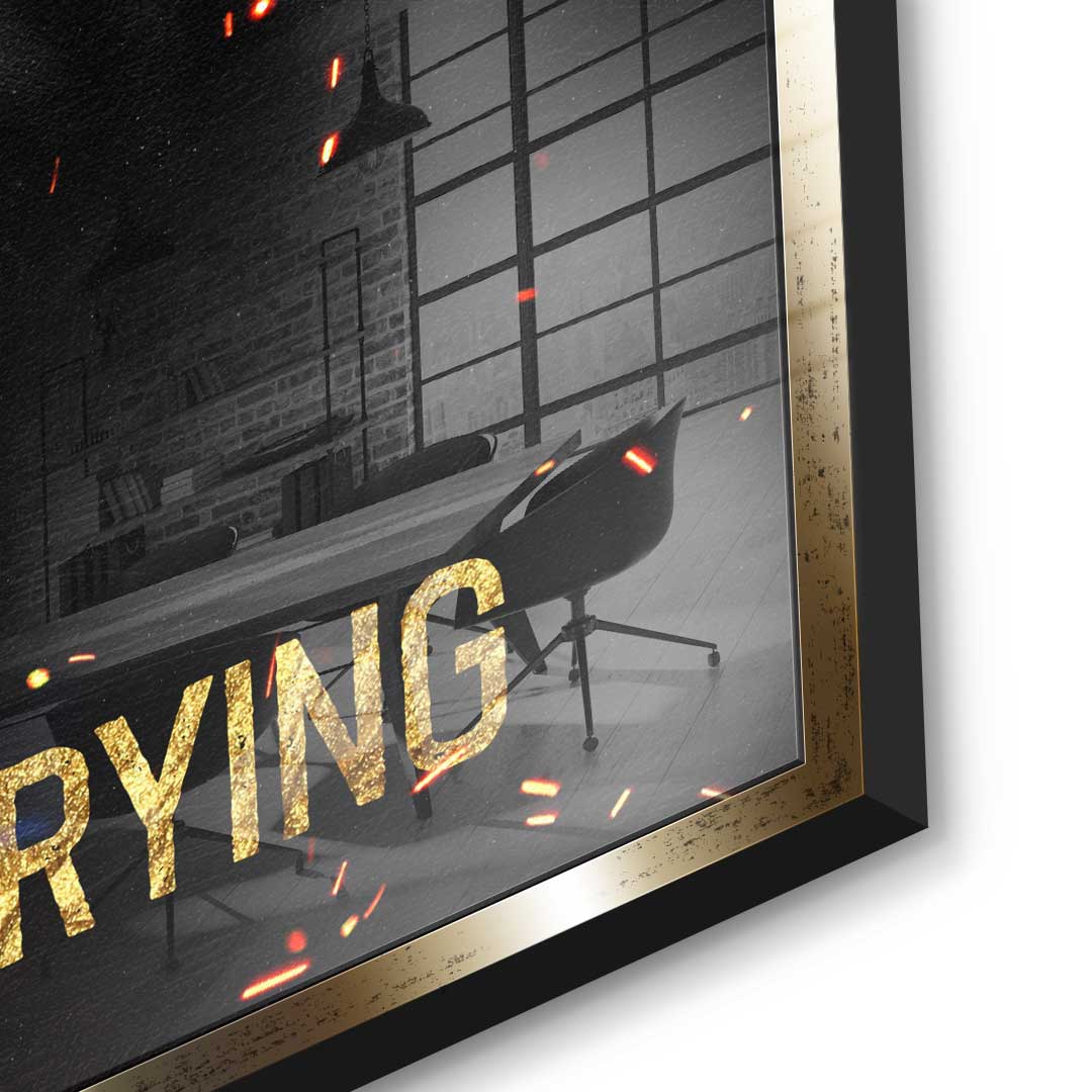 Get Rich - Acrylglas