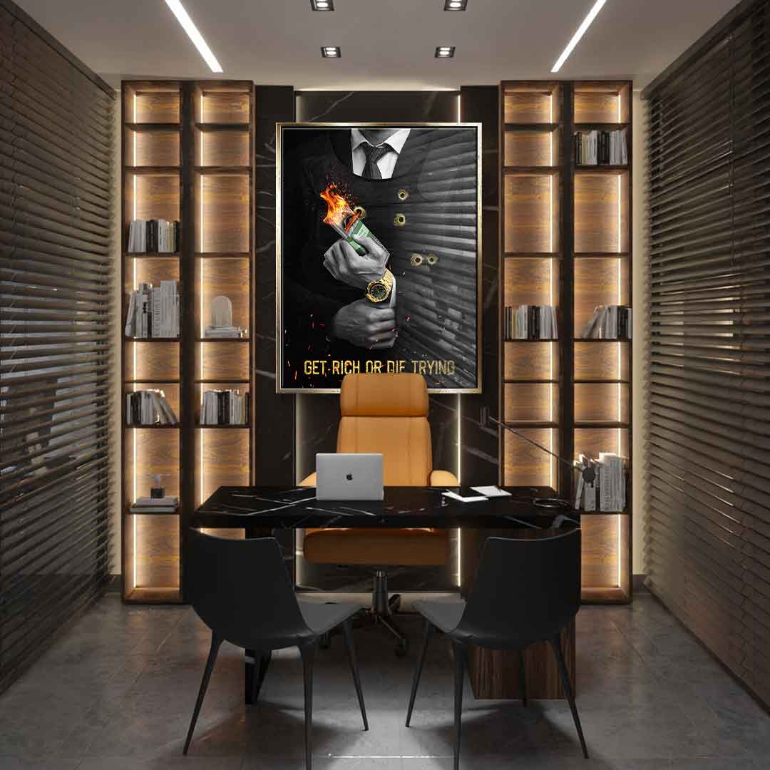 Get Rich - Acrylglas