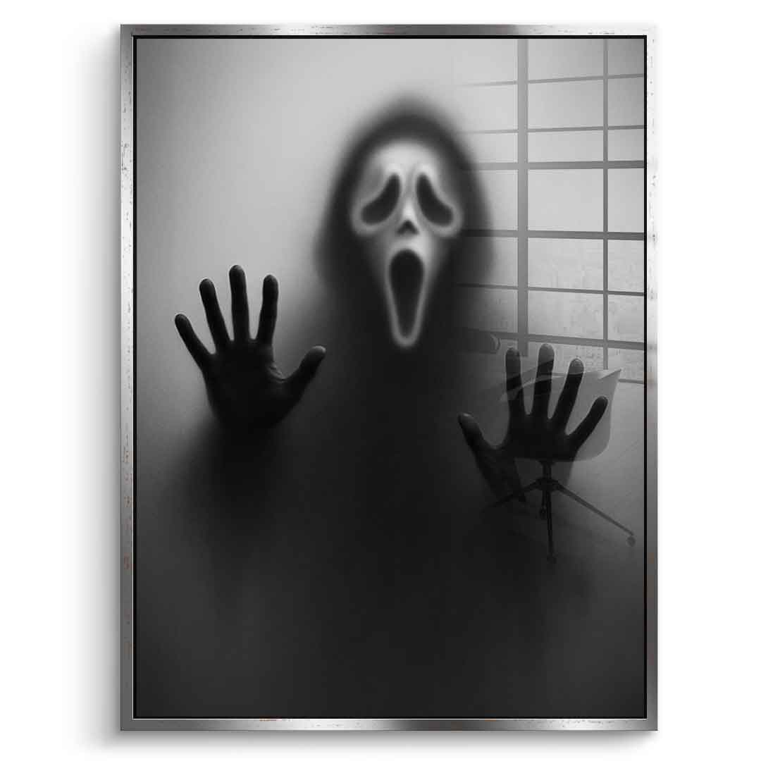 Sylwetka Ghostface'a - szkło akrylowe