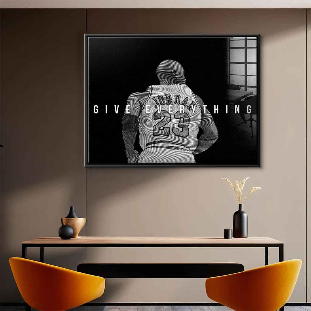 Give Everything - Acrylglas