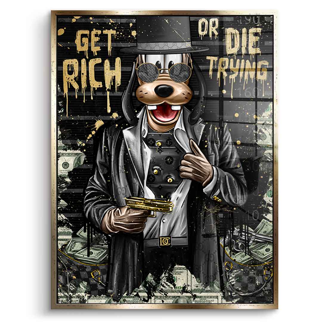 Lucky Gangster - Szkło akrylowe