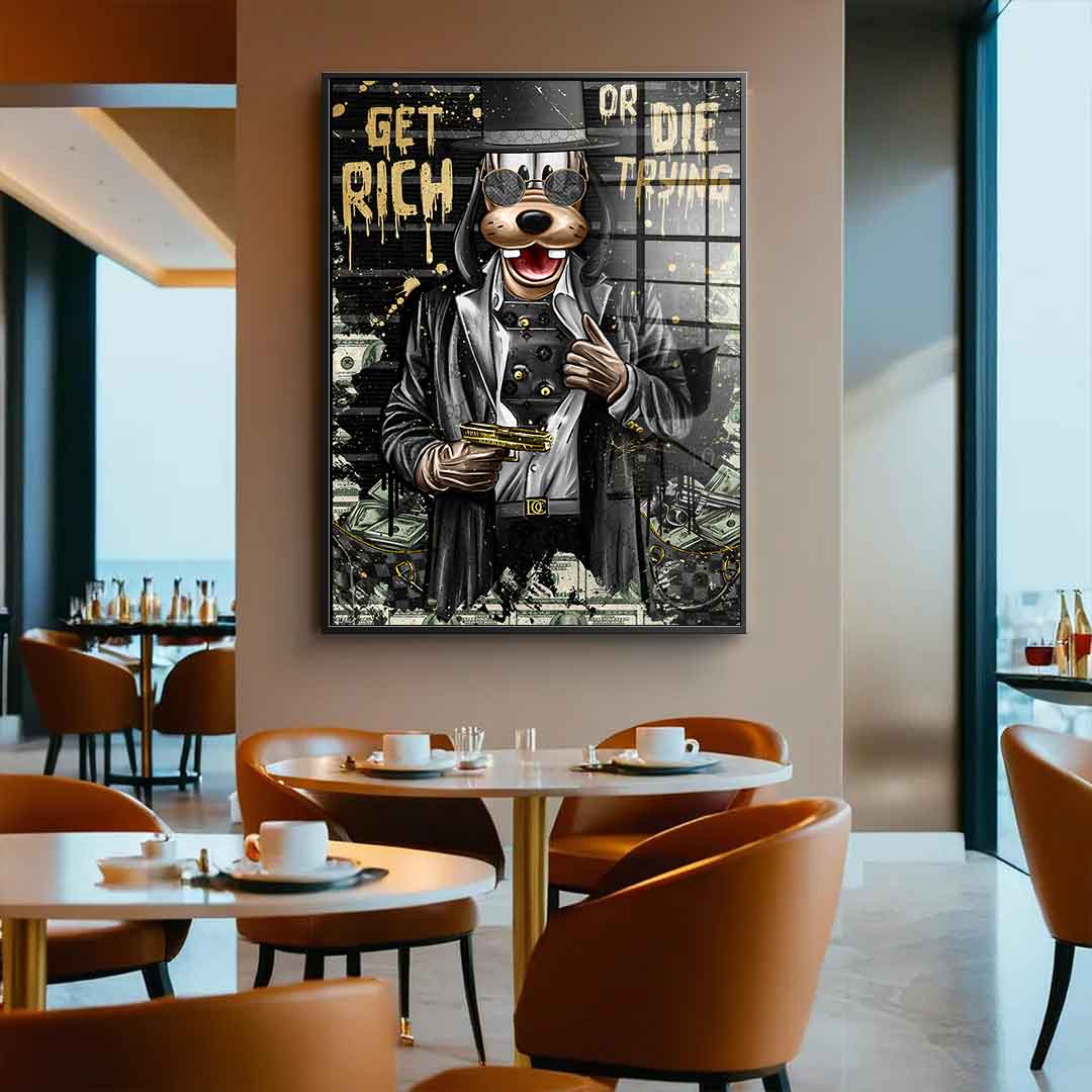 Lucky Gangster - Szkło akrylowe