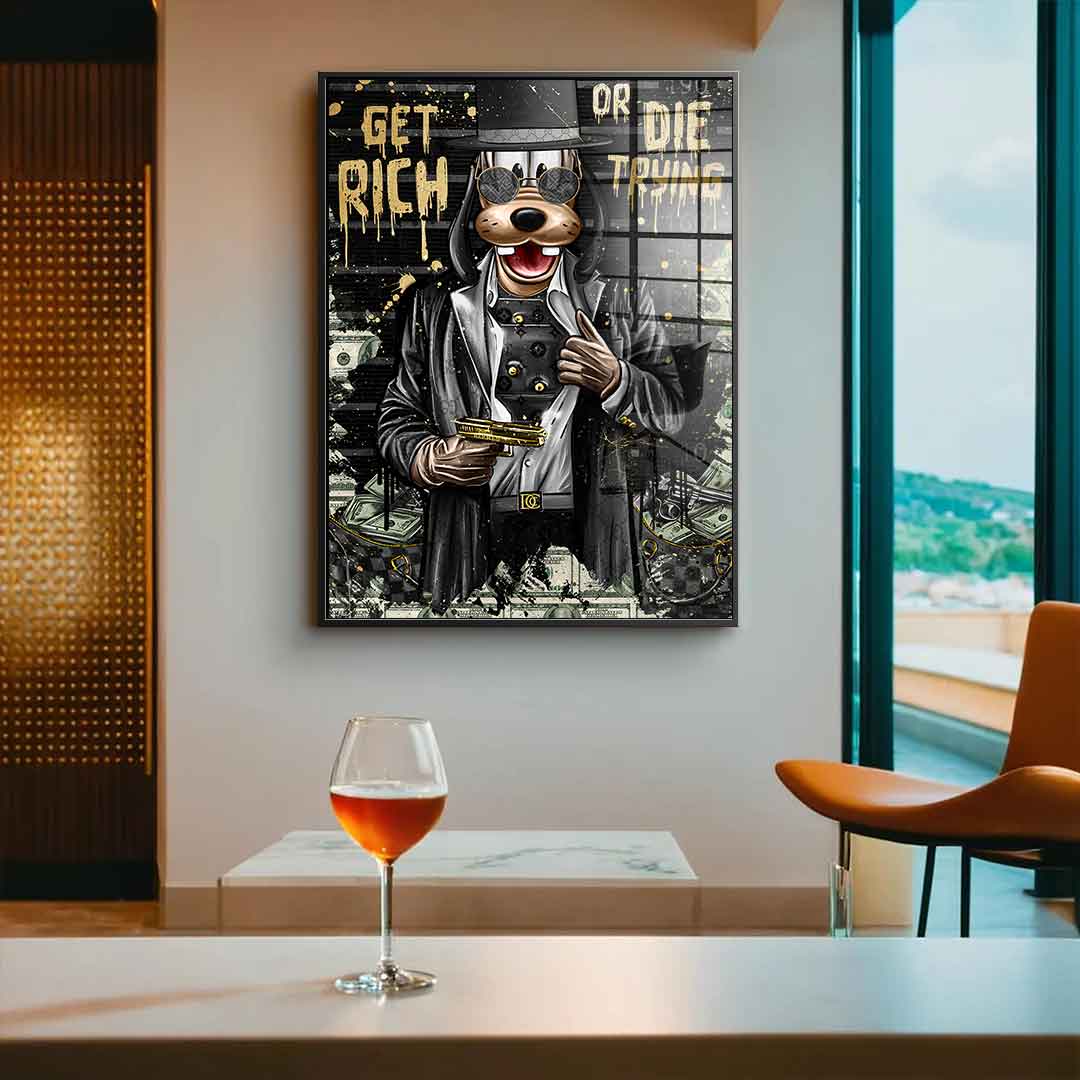 Lucky Gangster - Szkło akrylowe