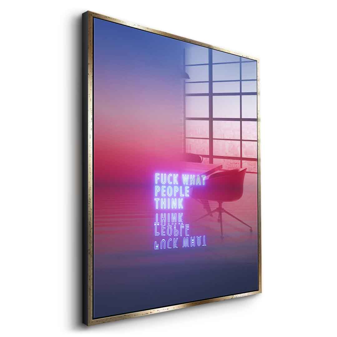 Gotta Be Happy - Acrylic Glass