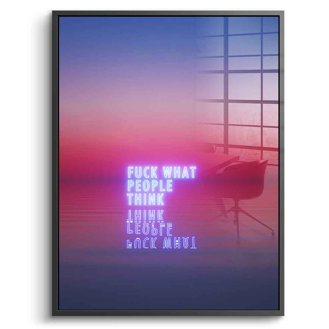 Gotta Be Happy - Acrylic Glass