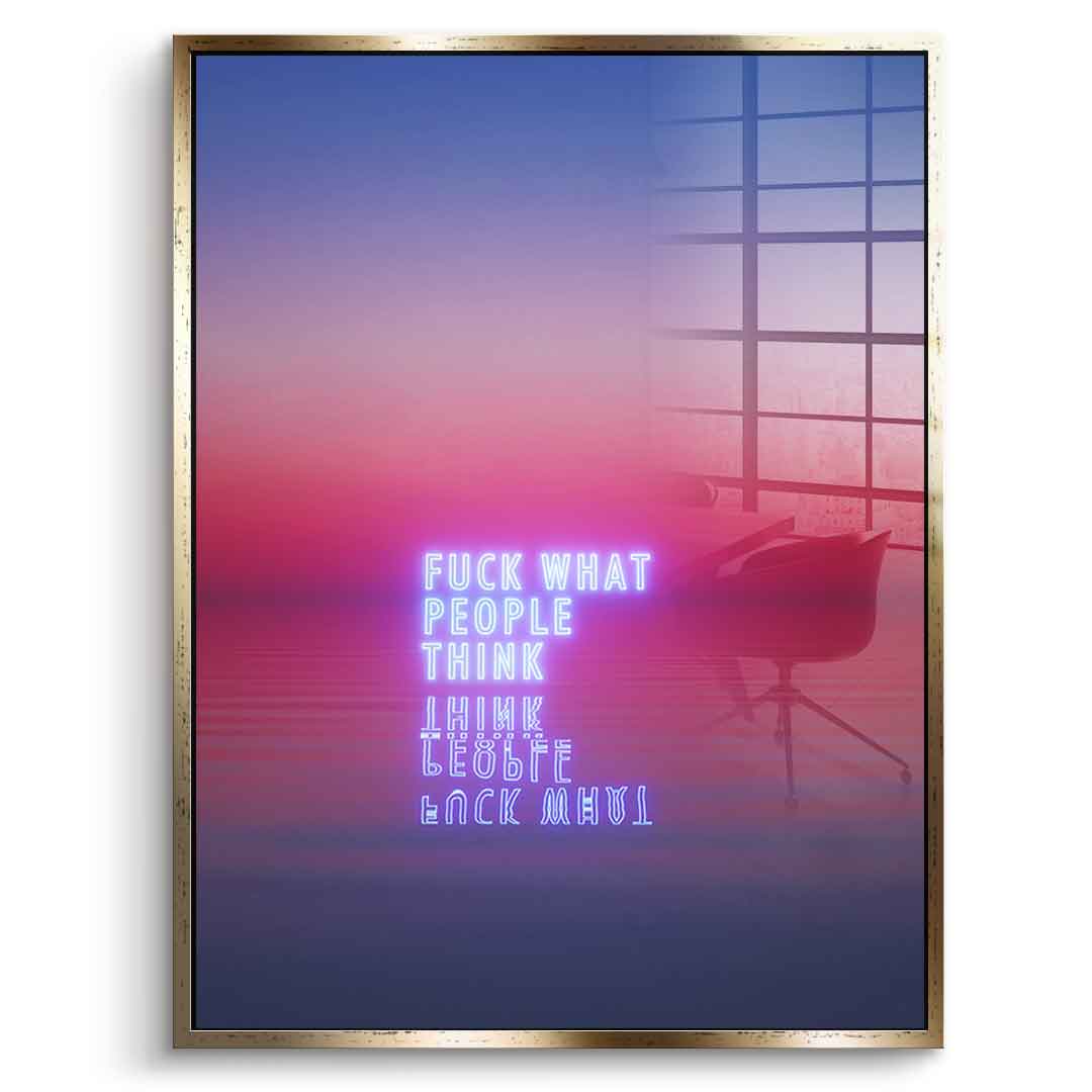 Gotta Be Happy - Acrylic Glass