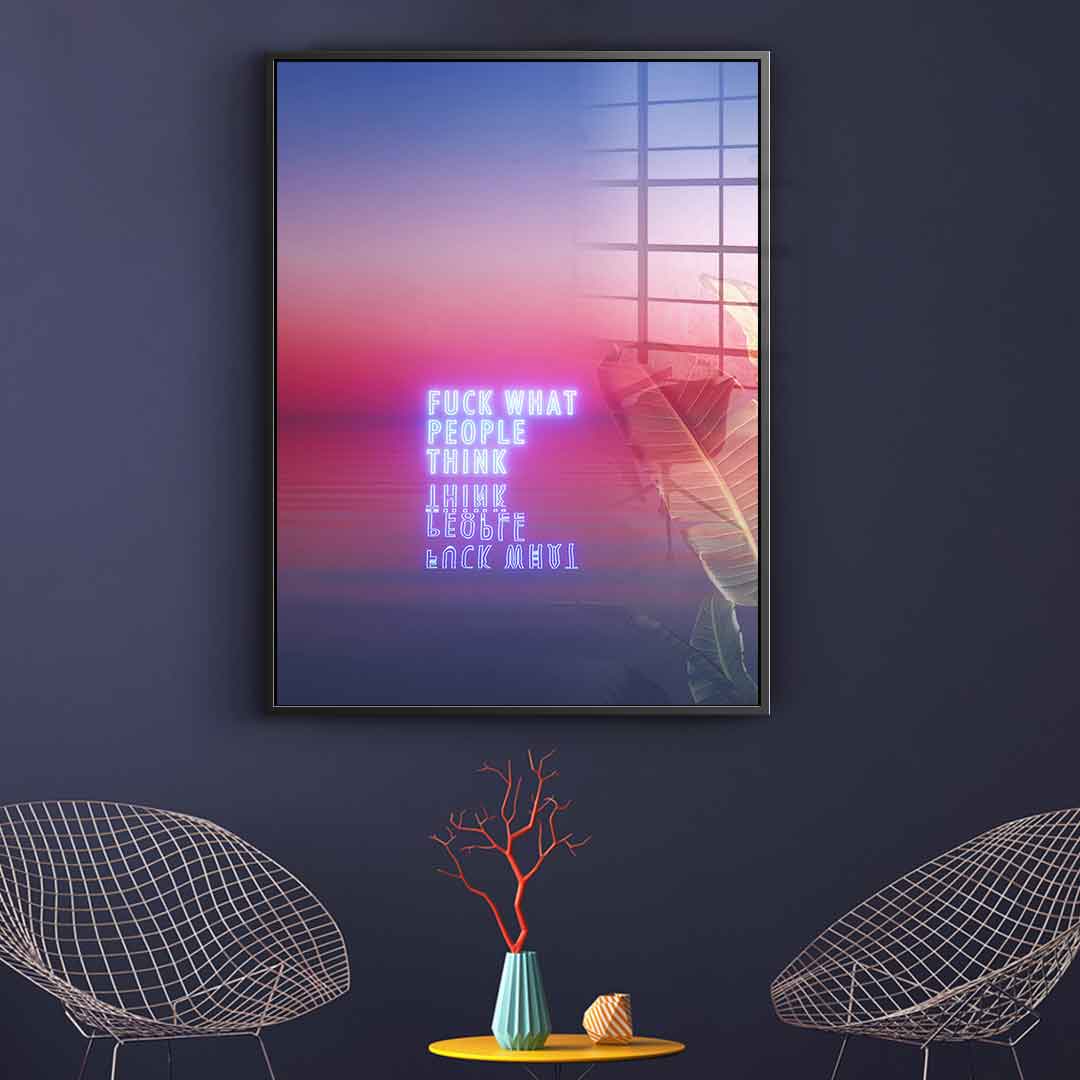 Gotta Be Happy - Acrylic Glass