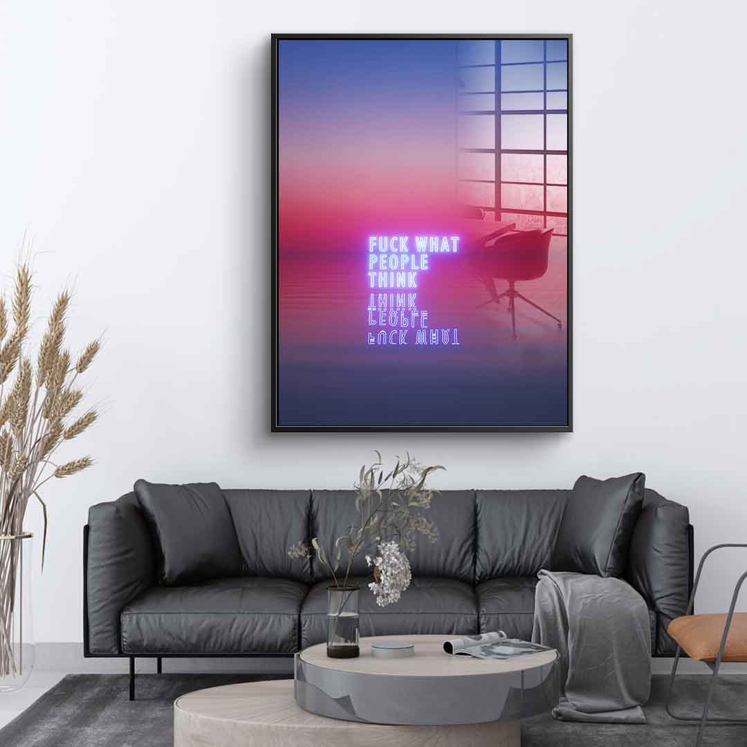Gotta Be Happy - Acrylic Glass