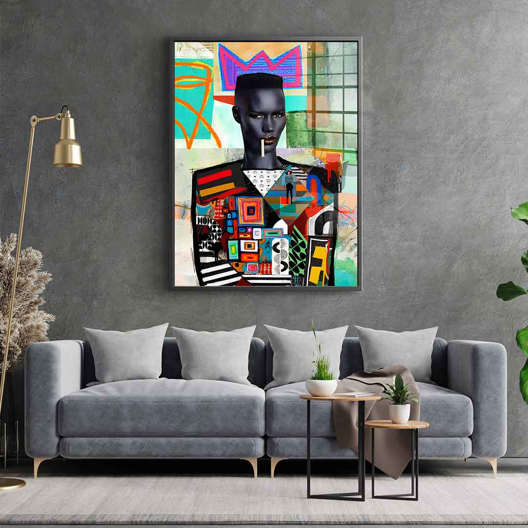 Grace Jones - Acrylglas