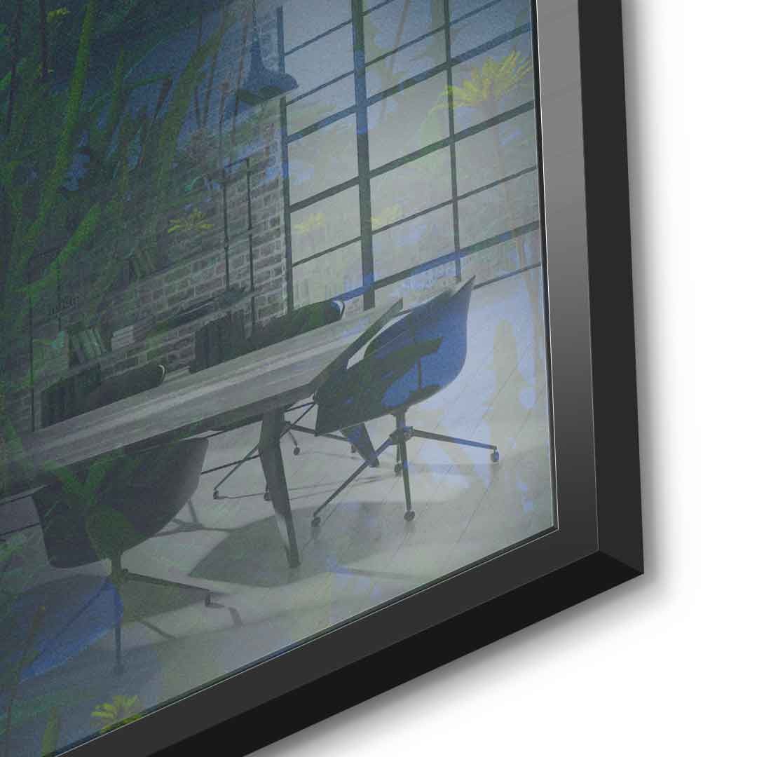 Green Garage - Acrylglas