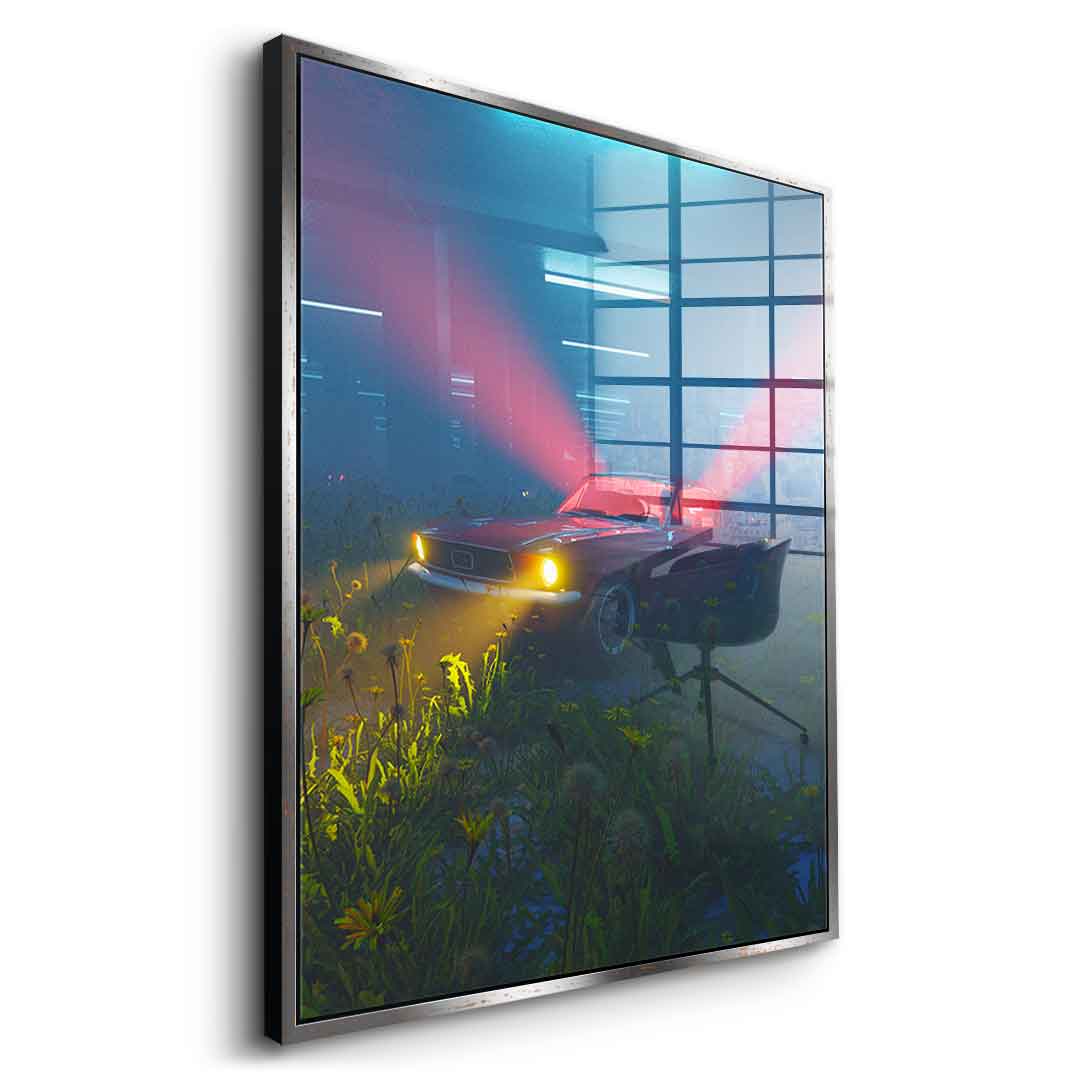 Green Garage - Acrylglas