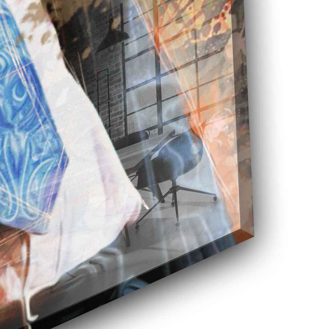 HARD WORK BEATS TALENT - Acrylglas