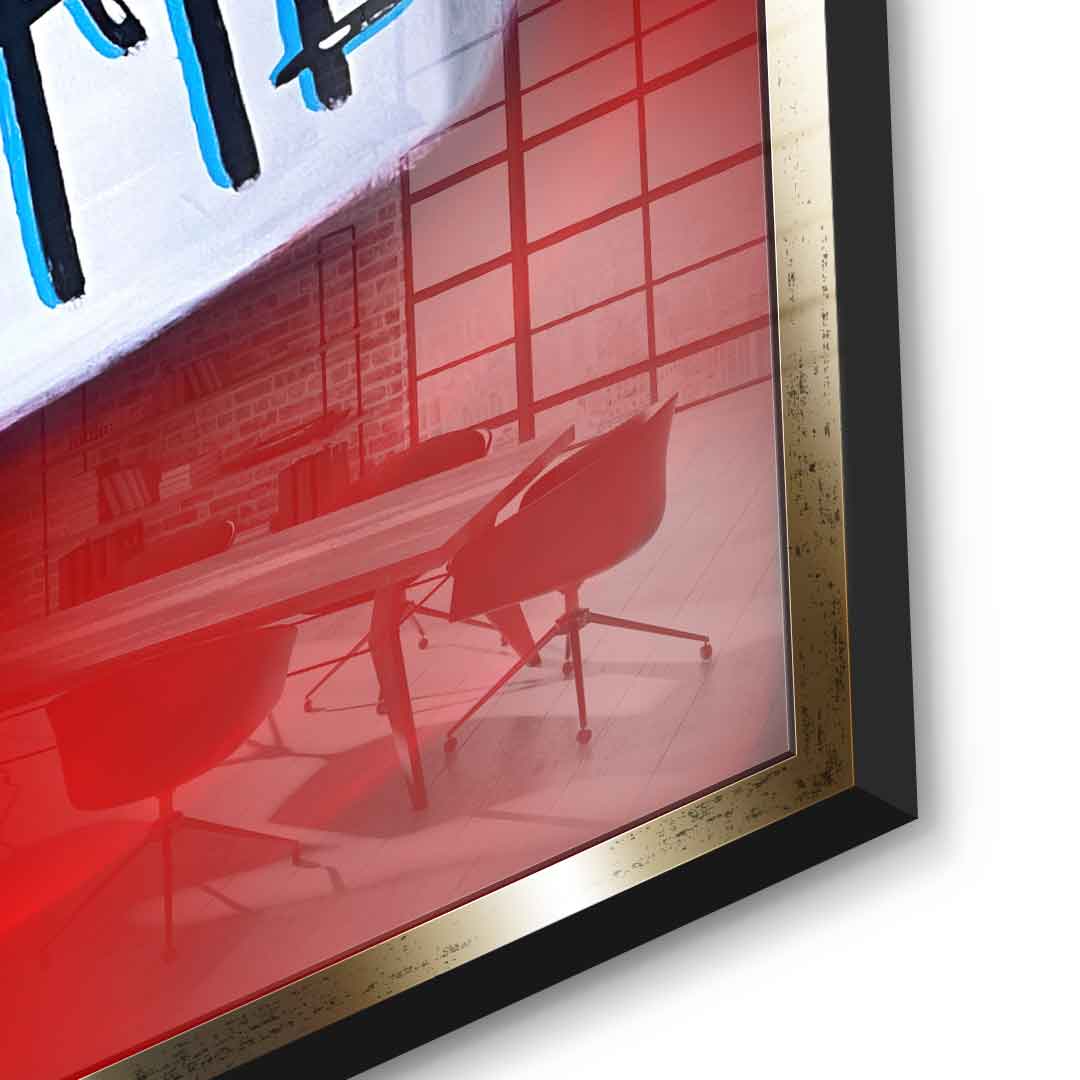 Haters gonna hate - Acrylic glass