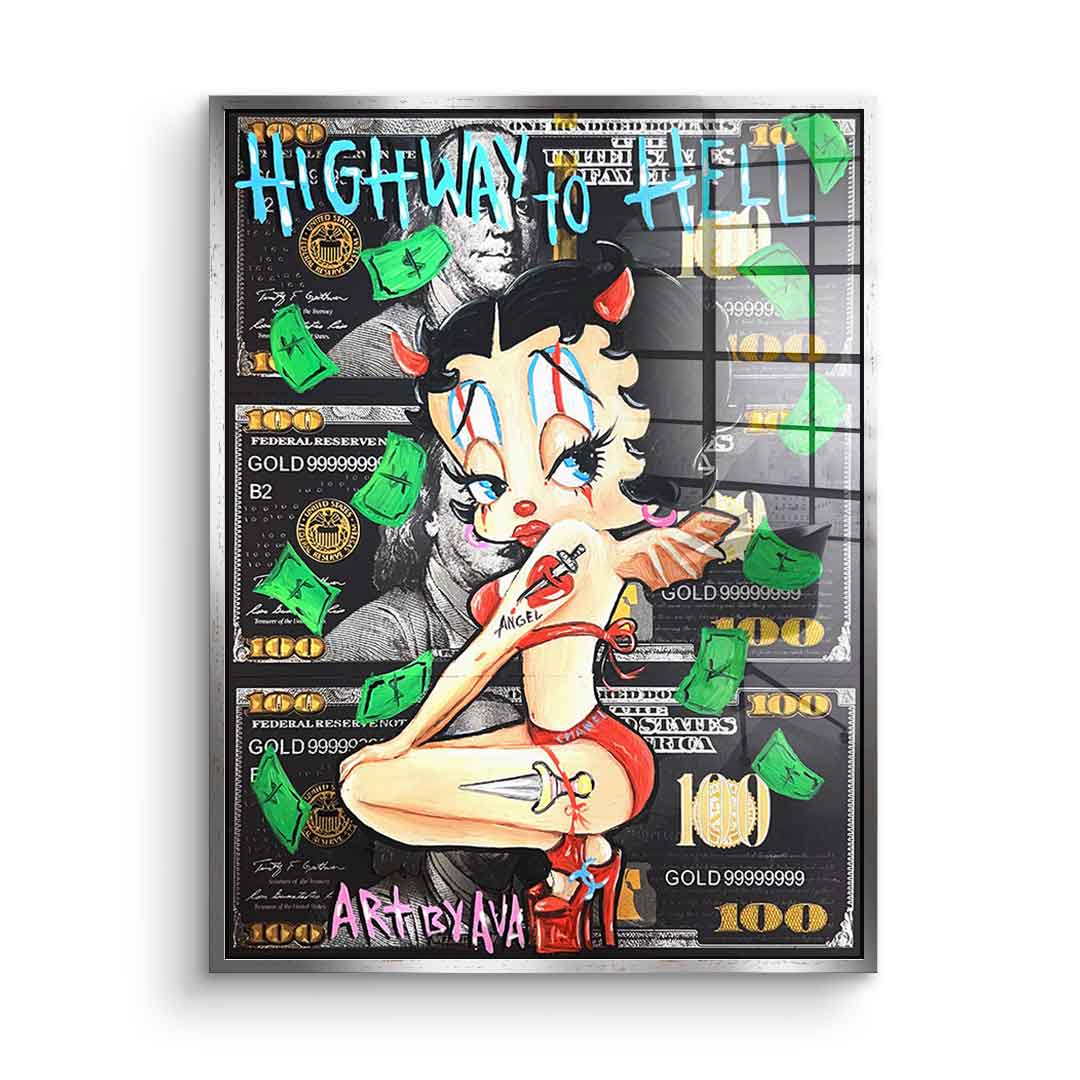 Highway to Hell - Acrylic glass