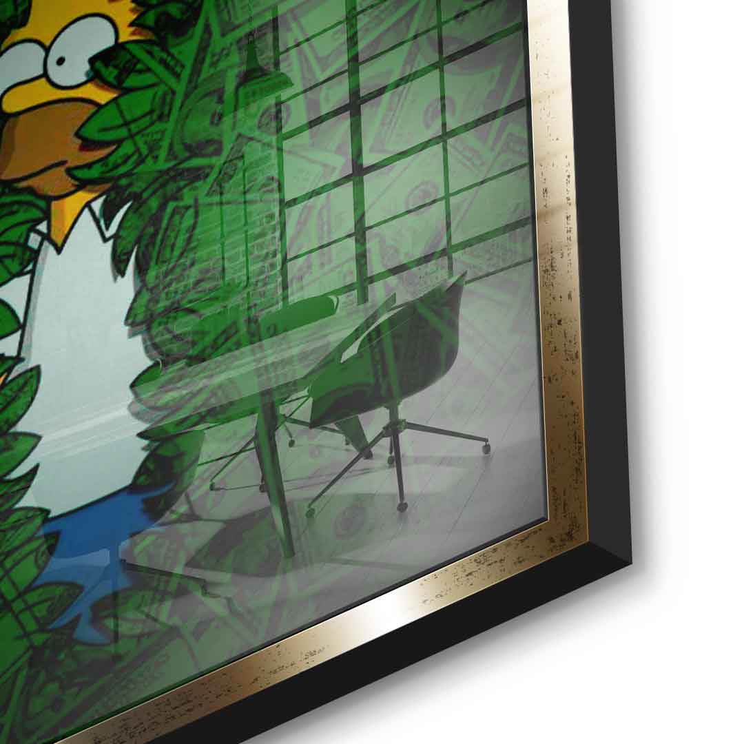 Bunch of money - Acrylic glass