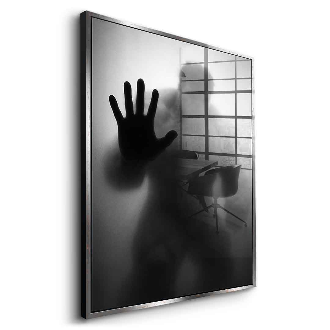 Hulk's Silhouette - Acrylglas