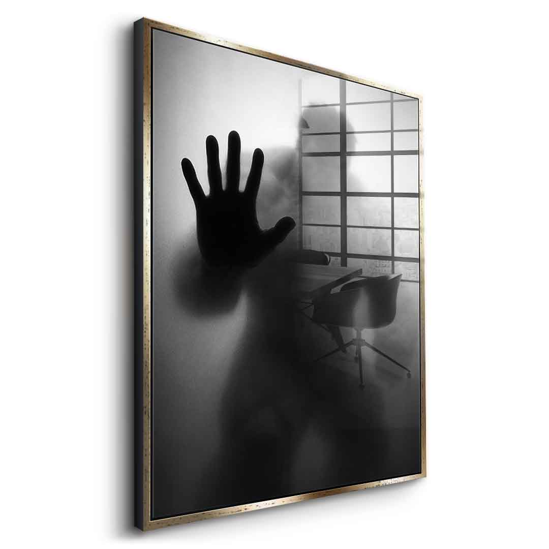 Hulk's Silhouette - Acrylglas