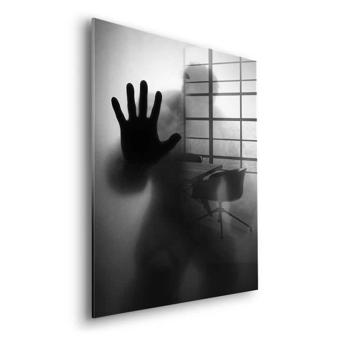 Hulk's Silhouette - Acrylglas