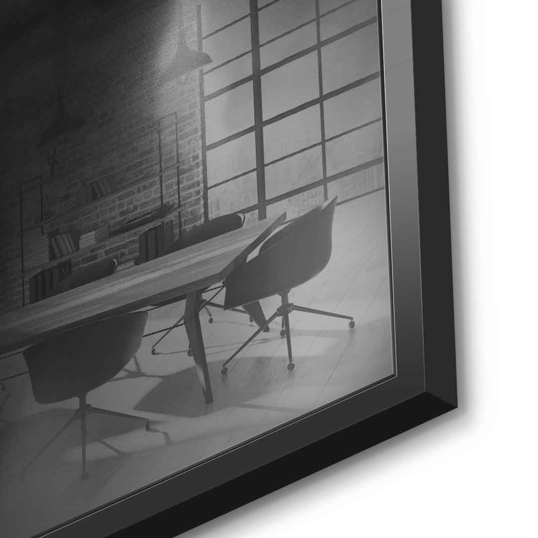 Hulk's Silhouette - Acrylglas