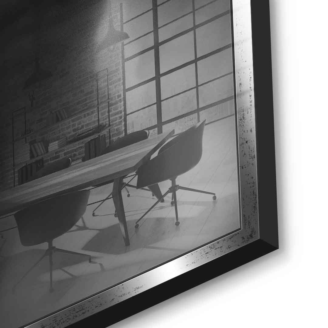 Hulk's Silhouette - Acrylglas