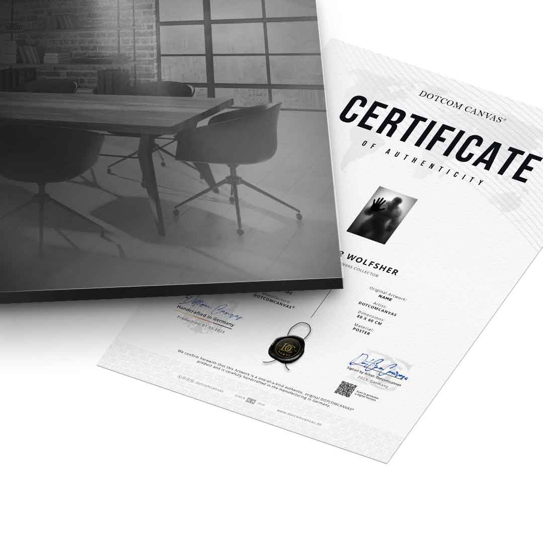 Hulk's Silhouette - Acrylglas