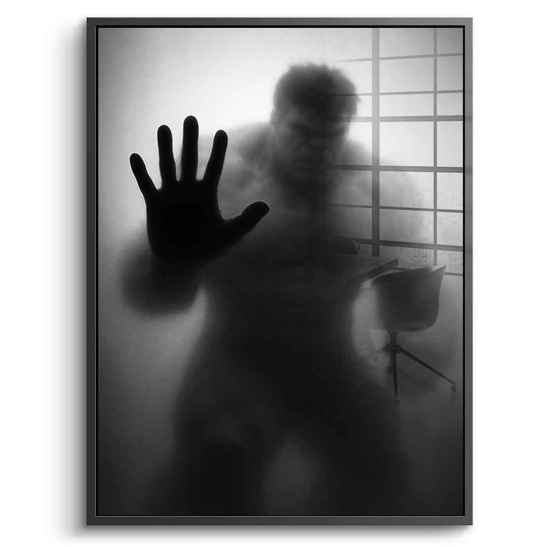 Hulk's Silhouette - Acrylglas