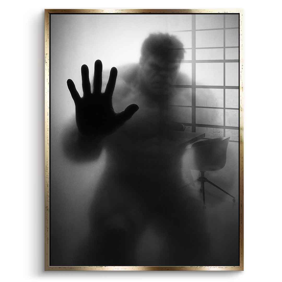 Hulk's Silhouette - Acrylglas