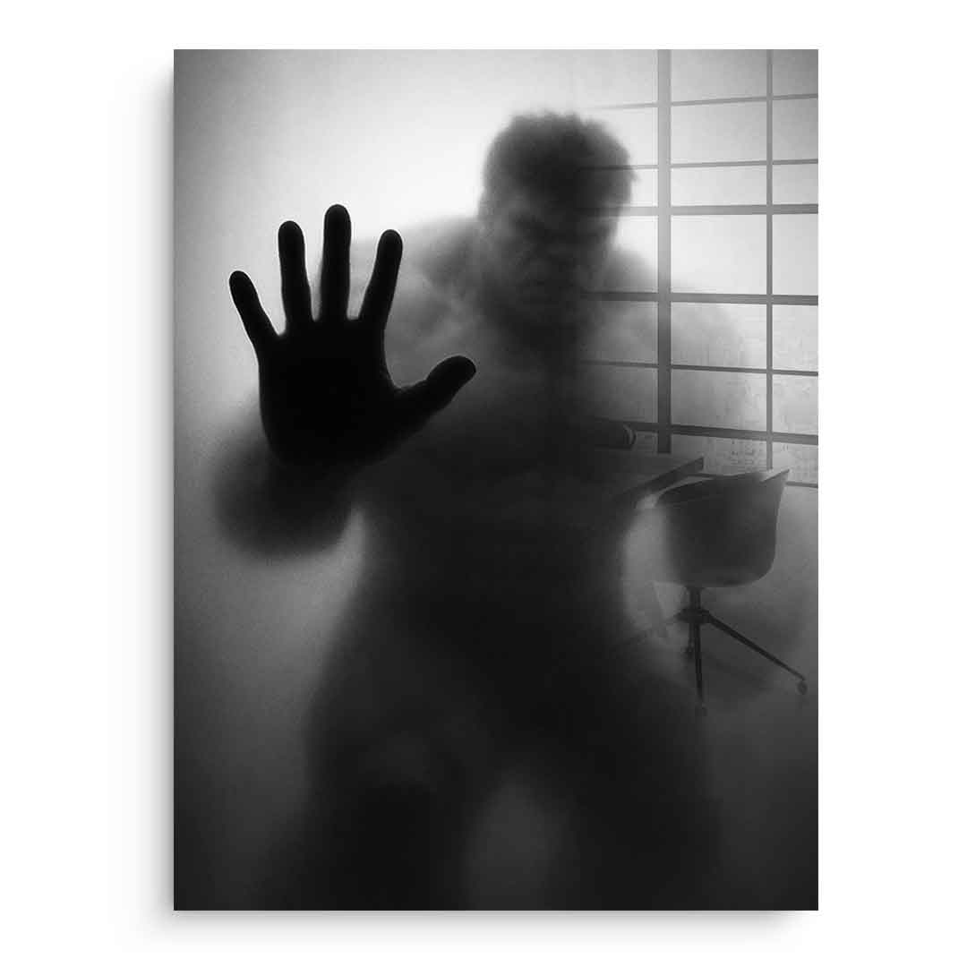 Hulk's Silhouette - Acrylglas
