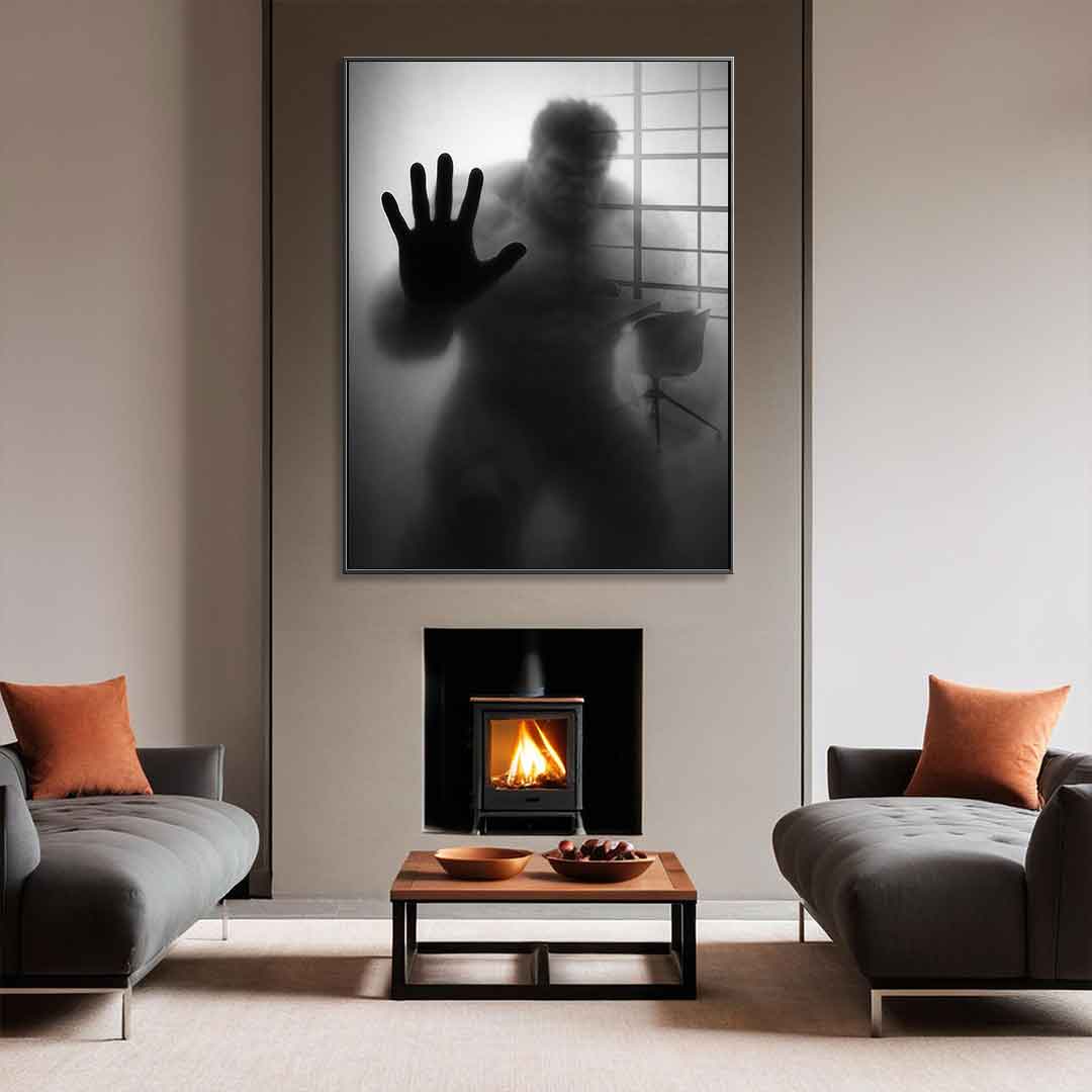 Hulk's Silhouette - Acrylglas