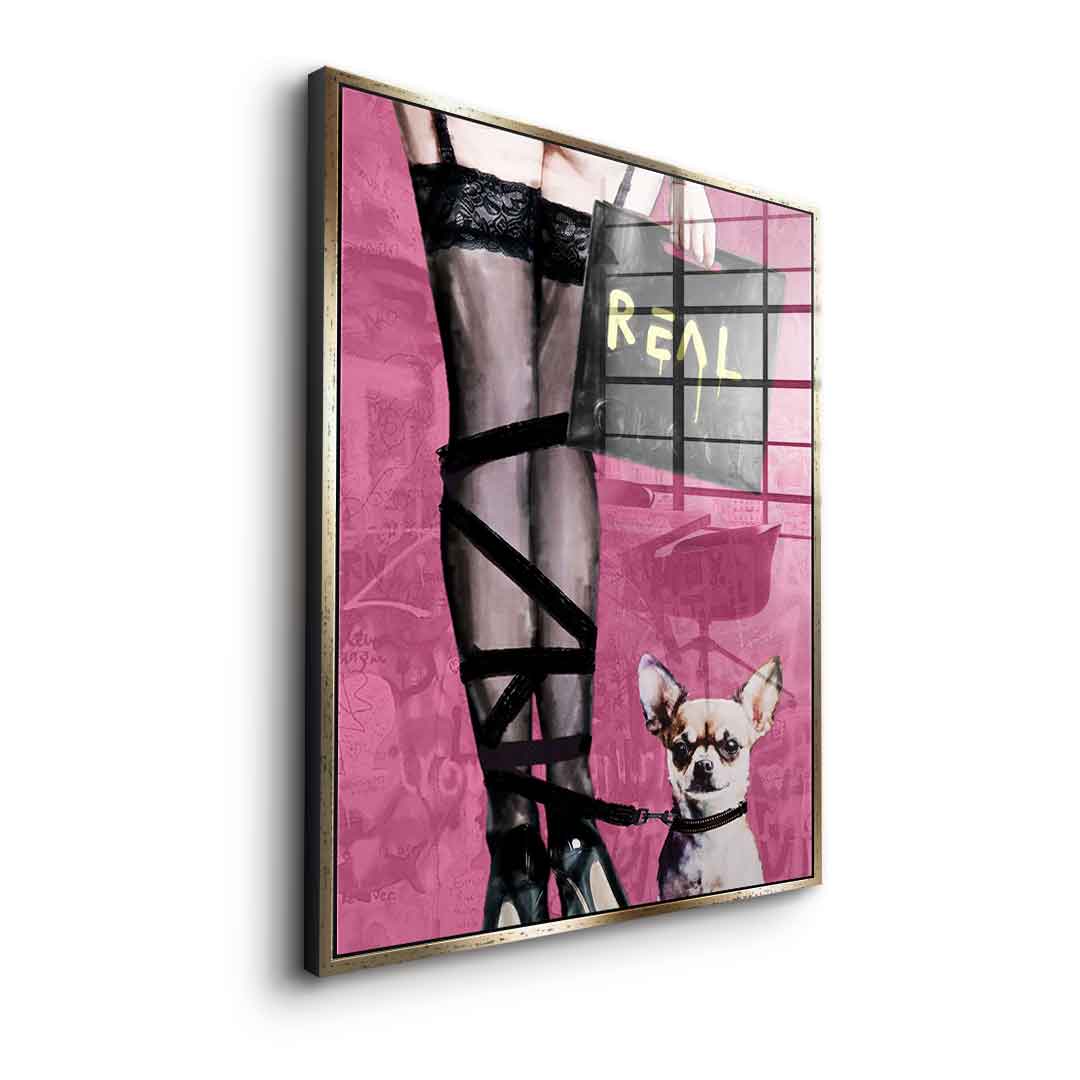 Strappy Stiletto - Acrylic glass