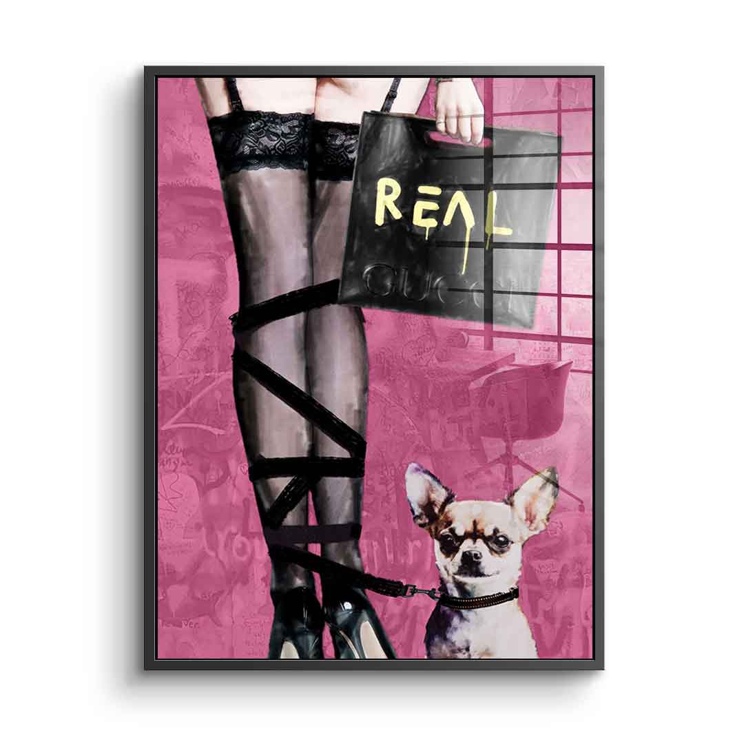 Strappy Stiletto - Acrylic glass