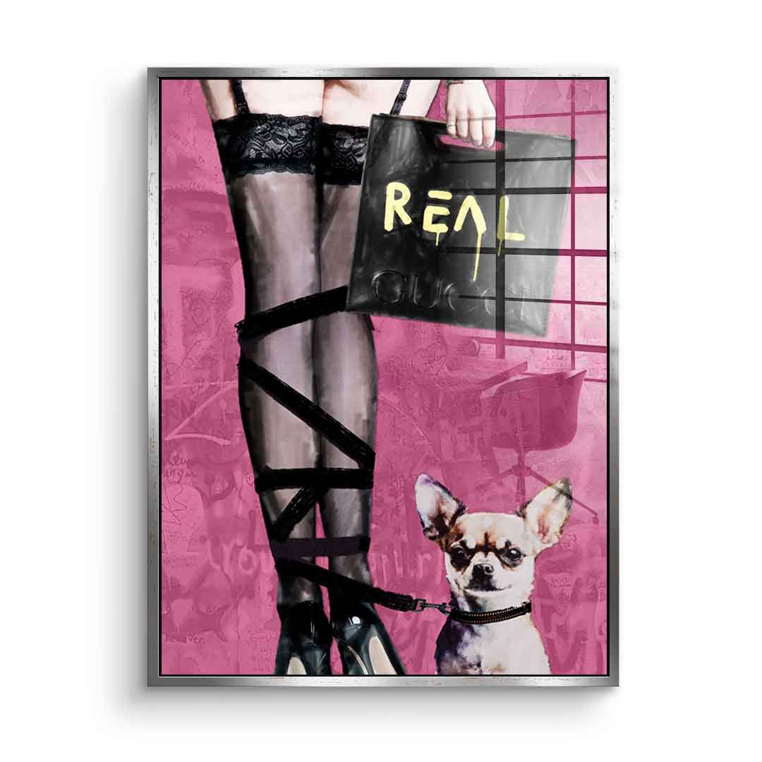 Strappy Stiletto - Acrylglas