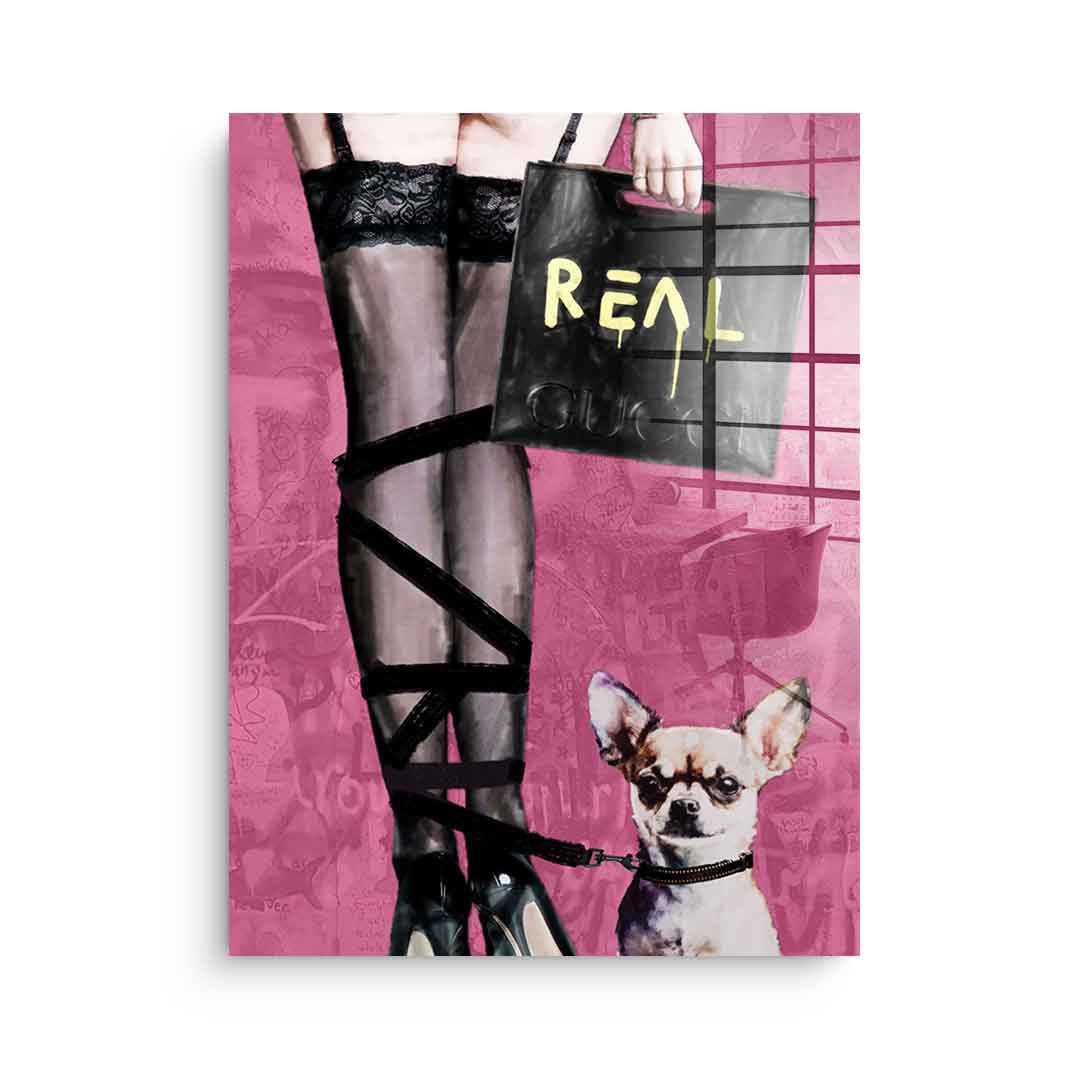 Strappy Stiletto - Acrylic glass