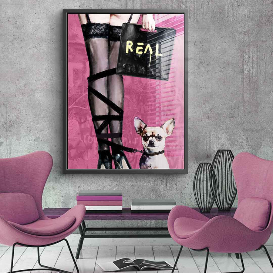 Strappy Stiletto - Acrylic glass