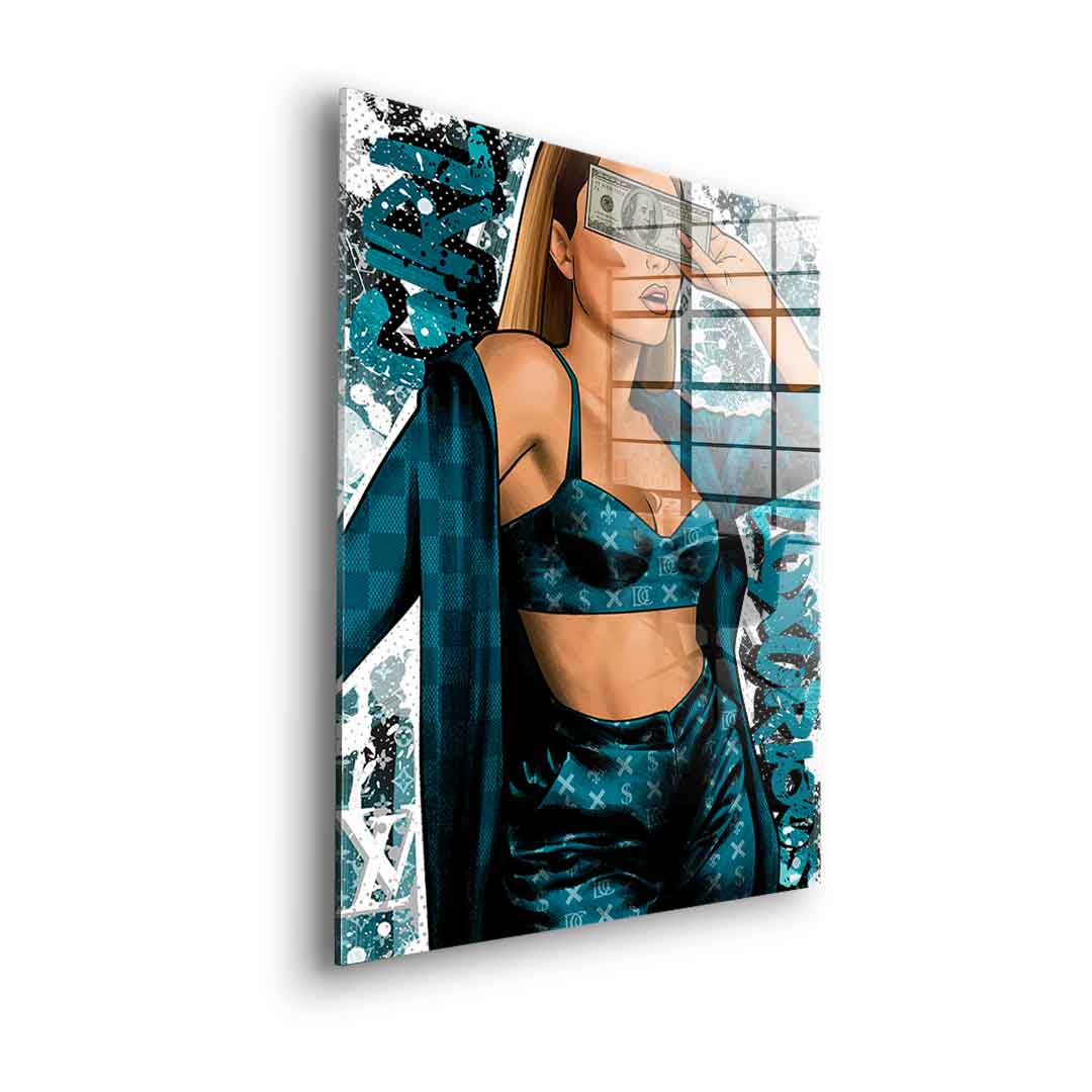 DCC Girl - Acrylglas