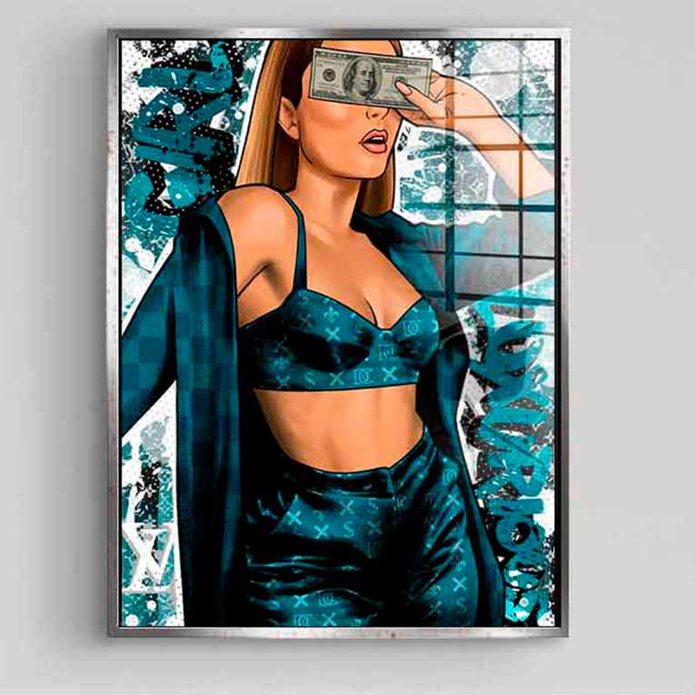 DCC Girl - Acrylic glass