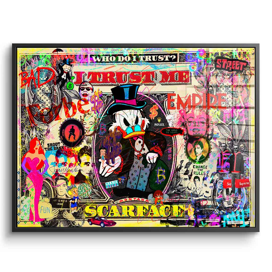 I TRUST ME - Acrylic glass