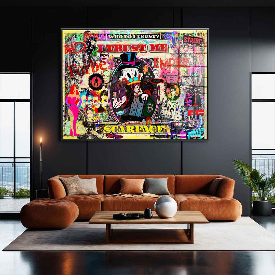 I TRUST ME - Acrylic glass