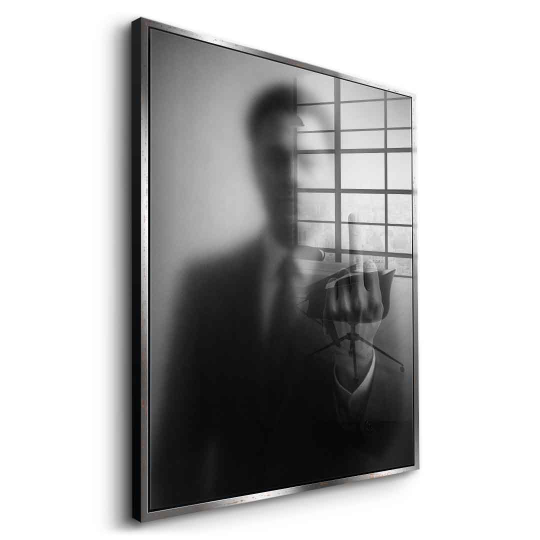 J. Belfort's Silhouette - Acrylic glass