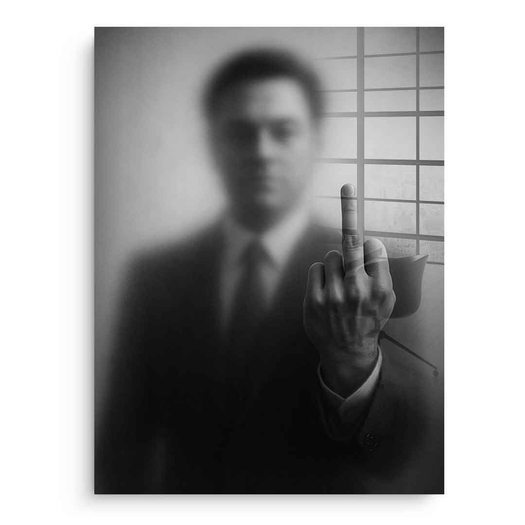 J. Belfort's Silhouette - Acrylglas